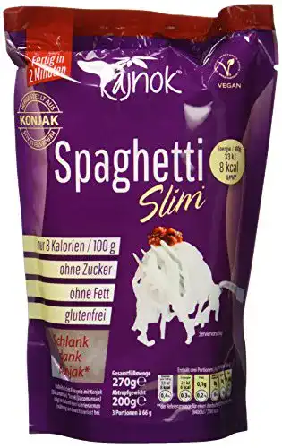 Konjak-Nudeln kajnok Spaghetti Slim, 10er Box