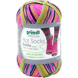 Sockenwolle gründl Hot Socks”Simila”, 4fach, 100 g Farbe 306