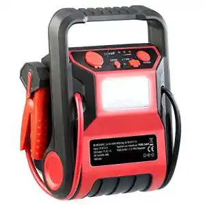 Starthilfe mit Kompressor REVOLT Powerpack 12V: 5in1-Starthilfe