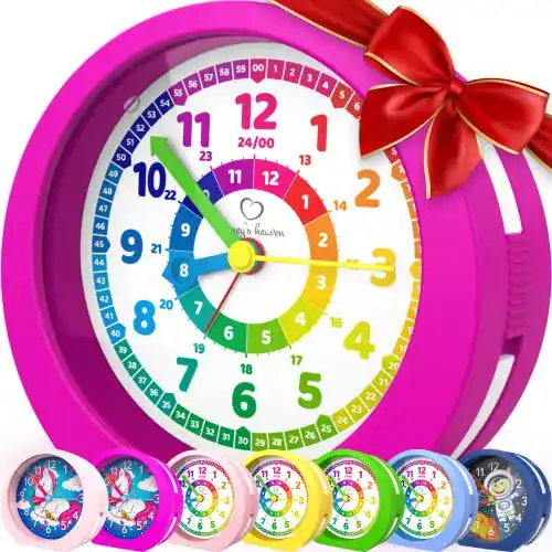 Kinderwecker Honey’s Heaven ohne Ticken, Snooze Analog