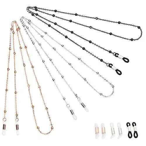 Brillenkette Jurxy 3 Stück Sonnenbrillen Brillen Kette Lesebrillen