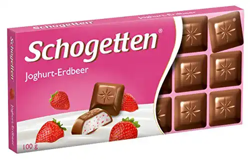 Schogetten Trumpf Joghurt-Erdbeer, 15 x 100 g Packung