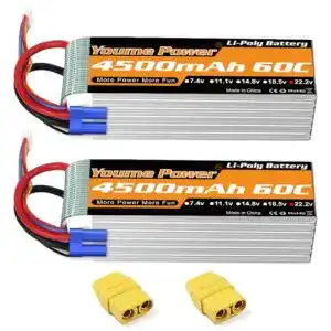6S-LiPo Youme Power Youme 6S Lipo Batterie, 22,2 V 4500 mAh