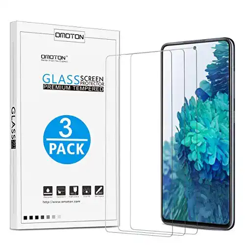 Die beste Samsung-Galaxy-S20-FE-Panzerglas OMOTON 3 Stück 2026 Test Bestseller Samsung-Galaxy-S20-FE-Panzerglas OMOTON 3 Stück