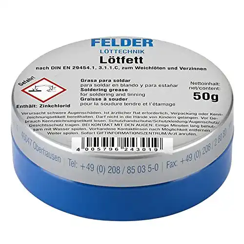 Flussmittel Unbekannt FELDER Lötfett Lötmittel Solder Paste Löt