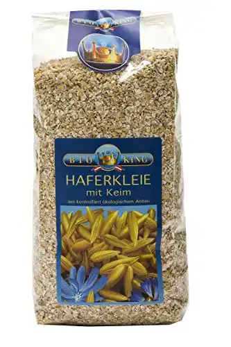 Haferkleie Bioking 4x 500g BIO mit Keim