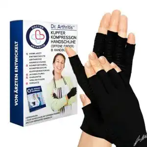 Kompressionshandschuhe Dr. Arthritis Handschuhe mit Kupfer