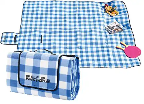 Picknickdecke PEARL : Fleece-Picknick-Decke wasserabweisend