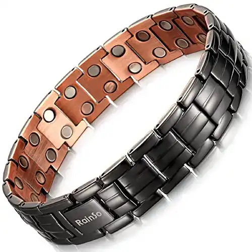 Magnetarmband Herren RainSo Starkes therapeutisch