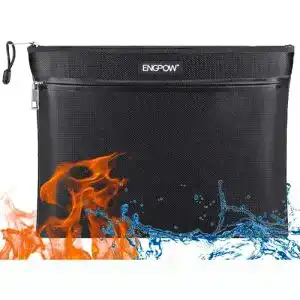 Feuerfeste Dokumententasche ENGPOW 28.5 x 20 x 0.5CM