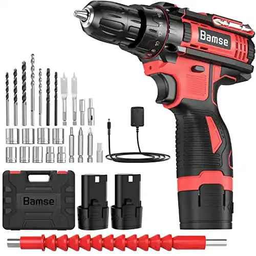 12V-Akkuschrauber Bamse, 30Nm Drehmoment Max, 2-Gang