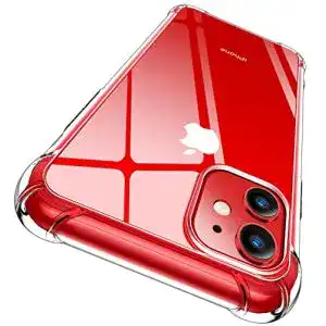 iPhone-11-Hülle (transparent) CANSHN Clear für iPhone 11 Hülle