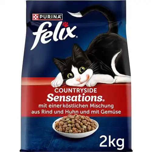 Katzen-Trockenfutter FELIX Countryside Sensations, 6 x 2kg