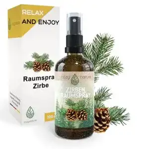 Zirbenspray CozyNature ® naturreines Zirbenkiefer Duftspray