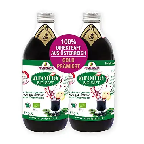 Aroniasaft Aronialand Bio Aronia Direktsaft 1l extra hochkonzentriert