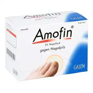 Amorolfin-Nagellack GALENpharma GmbH Amofin 5% Nagellack, 3 ml