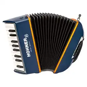 Kinder-Akkordeon Hohner XS blau-orange