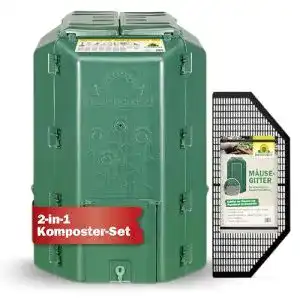 Komposter Neudorff 775 Thermo DuoTherm 530 Liter Mäusegitter