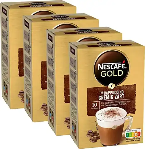 Löslicher Kaffee NESCAFÉ Gold Typ Cappuccino Cremig Zart