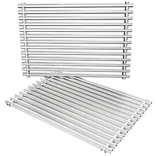 Edelstahl-Grillrost onlyfire GCG-8505 Eckig rostfrei, 44x30cm, 2 St.