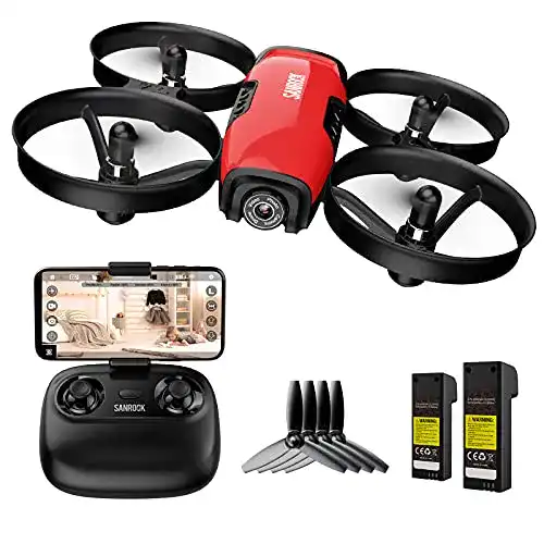 Mini-Quadrocopter SANROCK U61W Drohne für Kinder