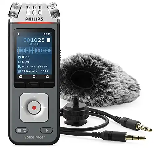 Audio-Recorder Philips VoiceTracer Diktiergerät DVT6110, DVT7110