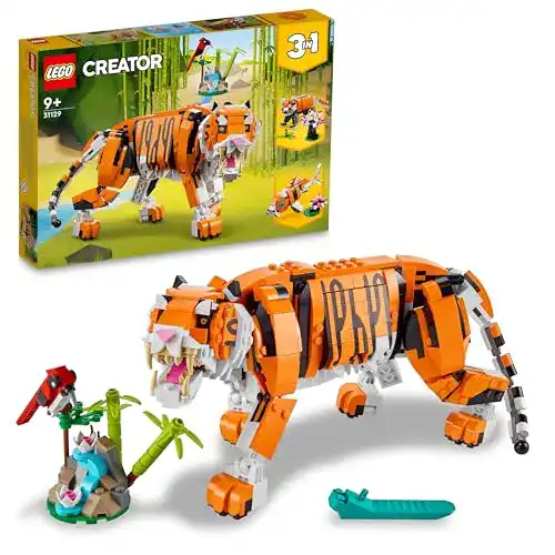 Die beste LEGO Creator LEGO 31129 Creator Majestätischer Tiger 2026 Test Bestseller LEGO Creator LEGO 31129 Creator Majestätischer Tiger