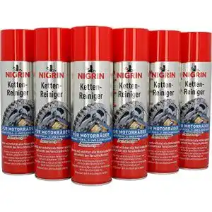 Motorrad-Kettenreiniger NIGRIN Kettenreiniger, 6 x 500 ml