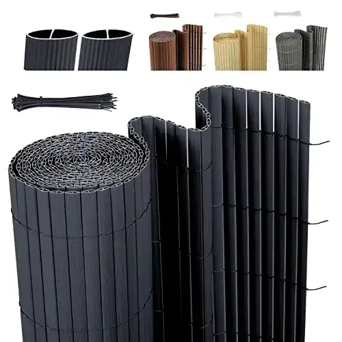 Die beste Balkon-Sichtschutz Sekey PVC Sichtschutzmatte, 80 x 500 cm 2026 Test Bestseller Balkon-Sichtschutz Sekey PVC Sichtschutzmatte, 80 x 500 cm