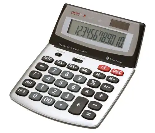 Tisch-Taschenrechner GENIE 560 T 12-stellig, Dual-Power