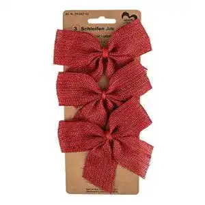 Geschenkschleifen Ideen mit Herz Geschenk-Schleifen aus Jute