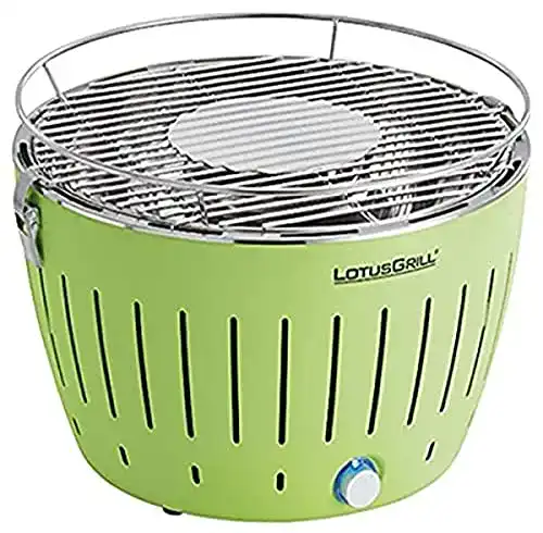 Lotusgrill LotusGrill Holzkohlengrill Serie 340, Zitrus, 35 x 26 x 23,4