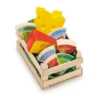Erzi-Holzspielzeug Erzi 28236 Sortiment Käse, klein aus Holz