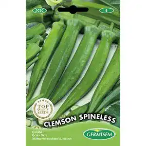 Okra-Samen Germisem Okra Clemson Spineless