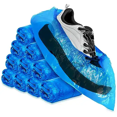 Schuhüberzieher com-four ® 100x hochwertige Einweg