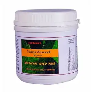 Yamswurzel-Kapseln Fangomed Mexican Wild Yams Kapseln, 300 St.