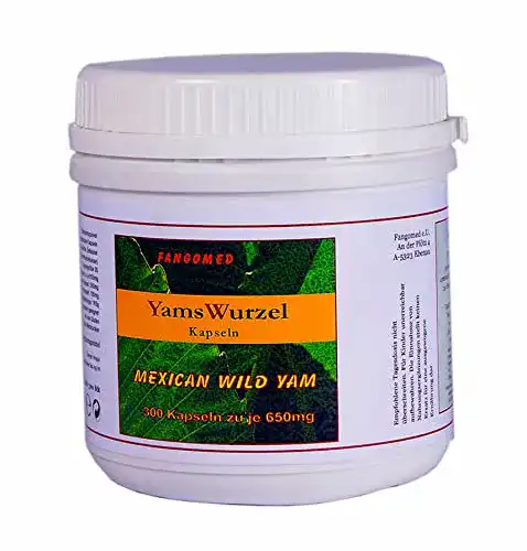 Yamswurzel-Kapseln Fangomed Mexican Wild Yams Kapseln, 300 St.