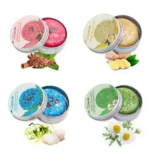 Festes Shampoo Djtanak Haar Shampoo Bar 4 Packungen