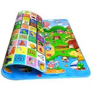 Krabbelmatte Swonuk Spielmatte, 180 * 120CM, faltbar