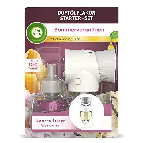 Lufterfrischer Air Wick Duftölflakon, Starter Set mit Duftstecker