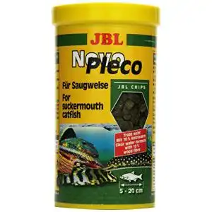 Welsfutter Novo JBL Pleco Alleinfutter für kleine Saugwelse, 1 l