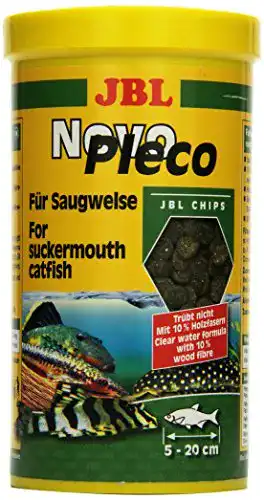 Welsfutter Novo JBL Pleco Alleinfutter für kleine Saugwelse, 1 l