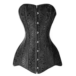 Korsett Beauty-You Damen Korsagenkleid Vollbrust lang Spirale