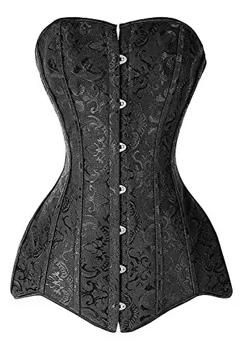 Korsett Beauty-You Damen Korsagenkleid Vollbrust lang Spirale