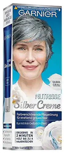 Die beste Haartönung Garnier Nutrisse Silber Creme Farbe: Silbergrau 2026 Test Bestseller Haartönung Garnier Nutrisse Silber Creme Farbe: Silbergrau