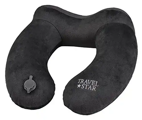 Aufblasbares Nackenkissen travelstar aufblasbares Design Nackenkissen