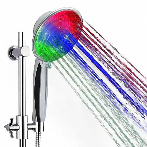 LED-Duschkopf ZSZT Duschkopf led ® mit Licht Farbwechsel 7