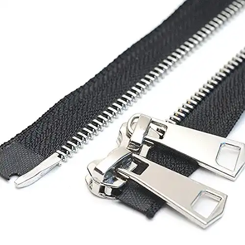 Reißverschluss ByaHoGa 70 cm #5 Metall Reißverschluß 2 Wege