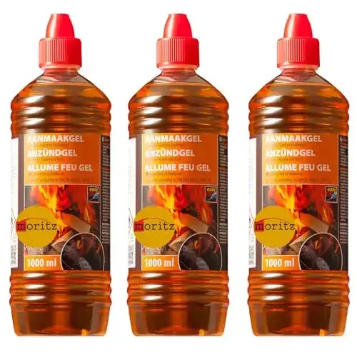 Grillanzünder Moritz Grill Anzünder Gel, 1000 ml Flasche