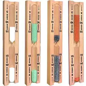 Sauna-Sanduhr Weigand ® SANDUHR BUCHE Inkl. Schrauben